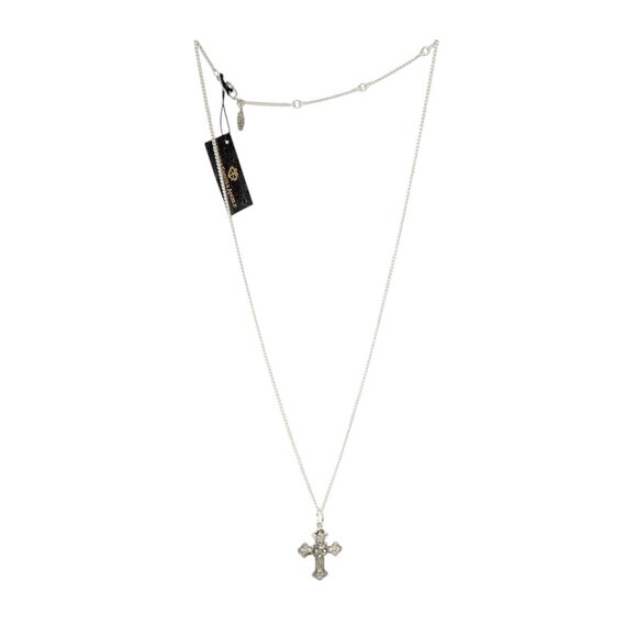 VIRGINS SAINTS & ANGELS VSA Basilica Cross Charm Necklace in Silver - Picture 2 of 7